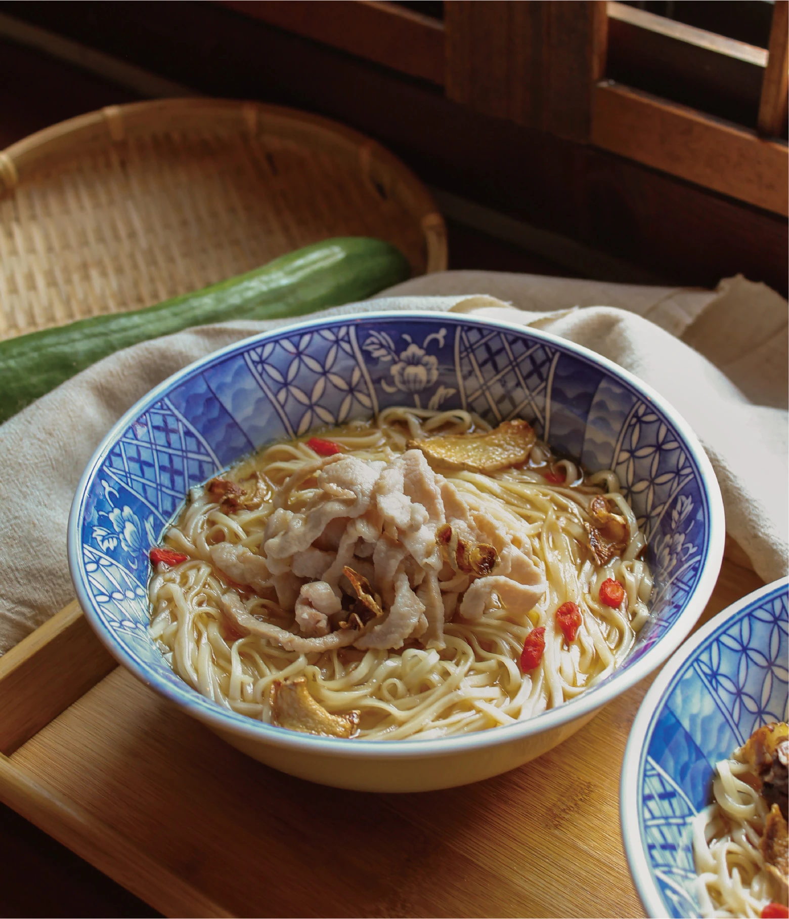 麻油松板意麵
