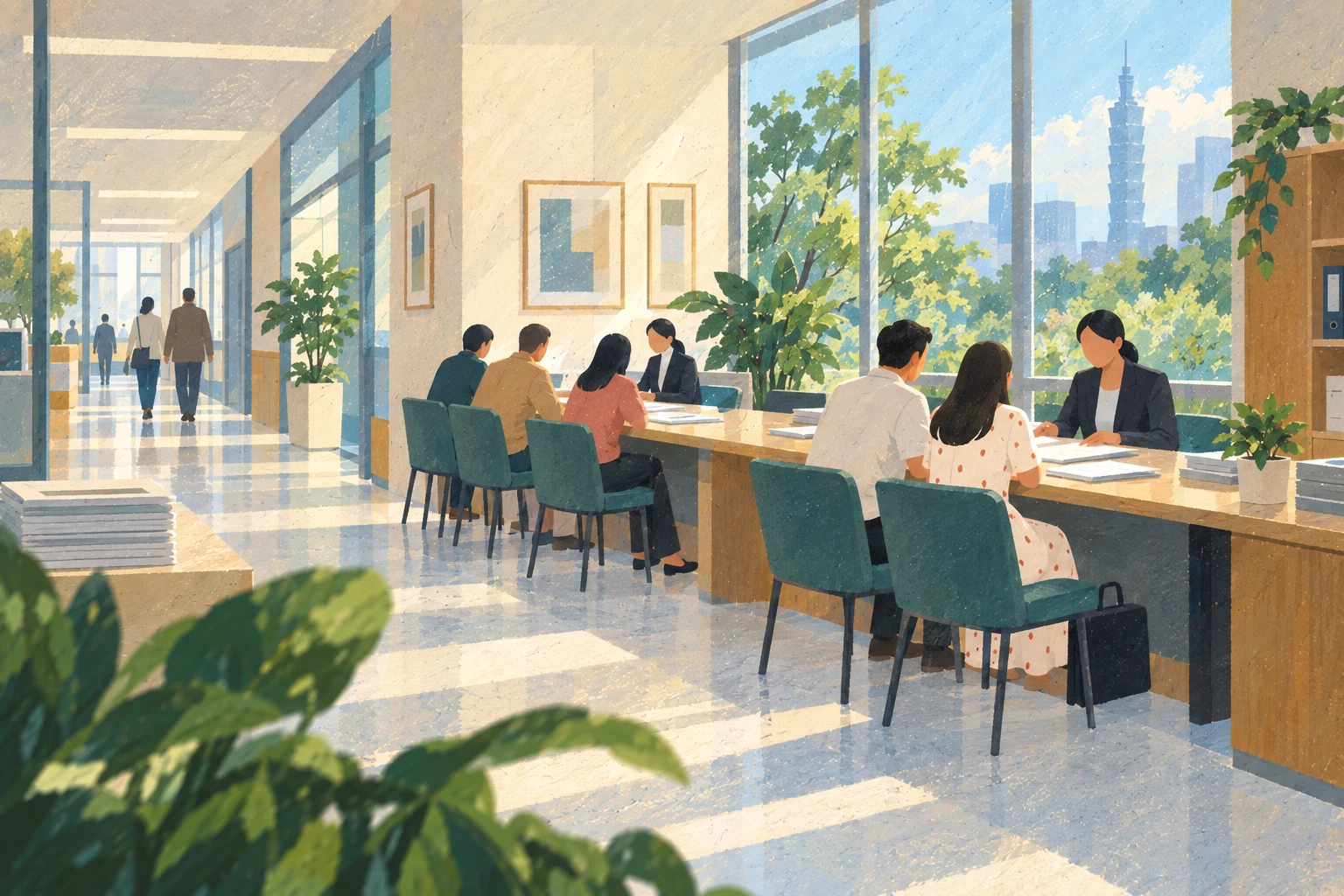 反覆申請、走進機關,並讓其他同樣等待的伴侶被看見。