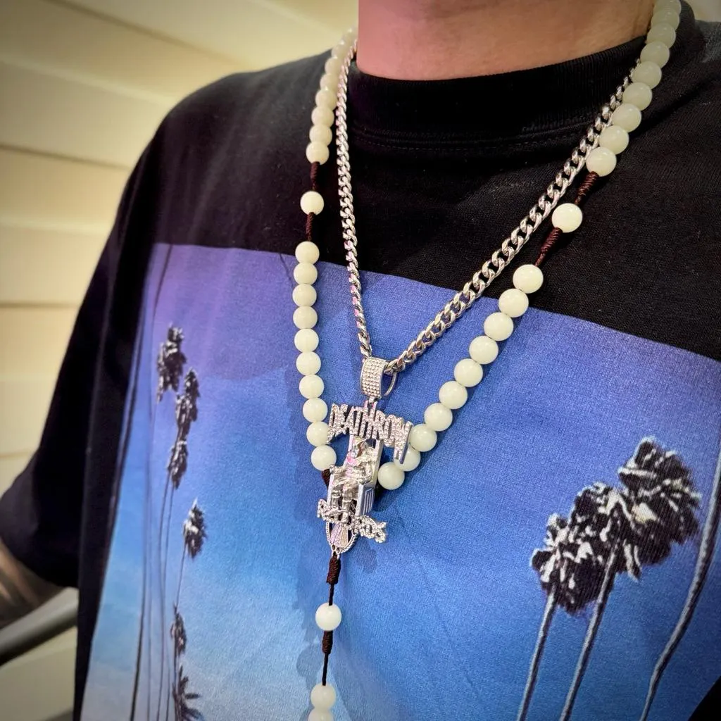 〔GroveStreet〕現貨 串珠項鍊 Chicano beaded necklace 西岸街頭 奇卡諾 項鍊