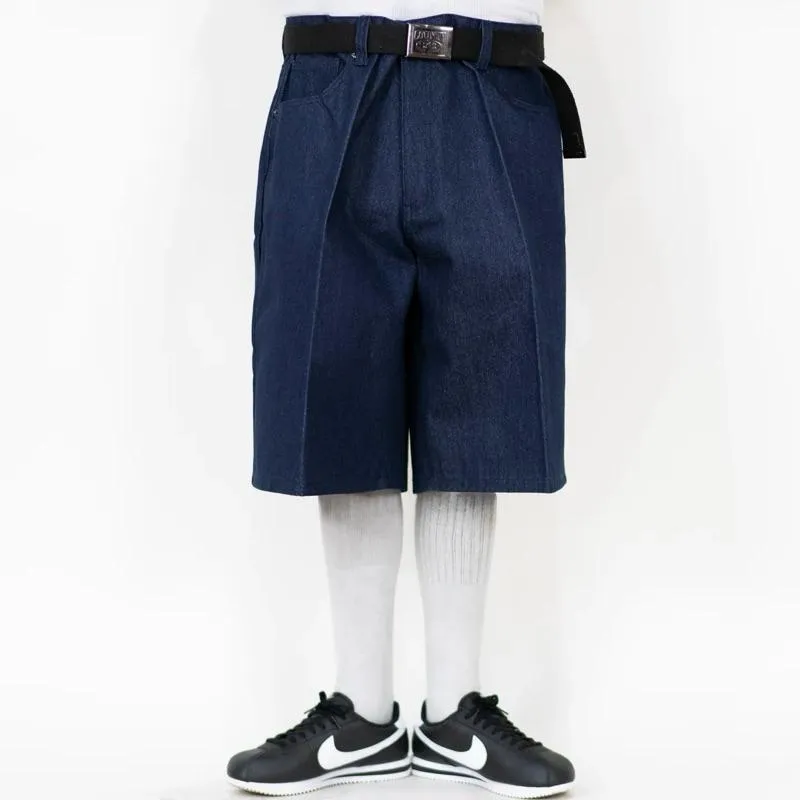 〔GroveStreet〕FB County Heavyweight Hard Denim Shorts 重磅牛仔褲