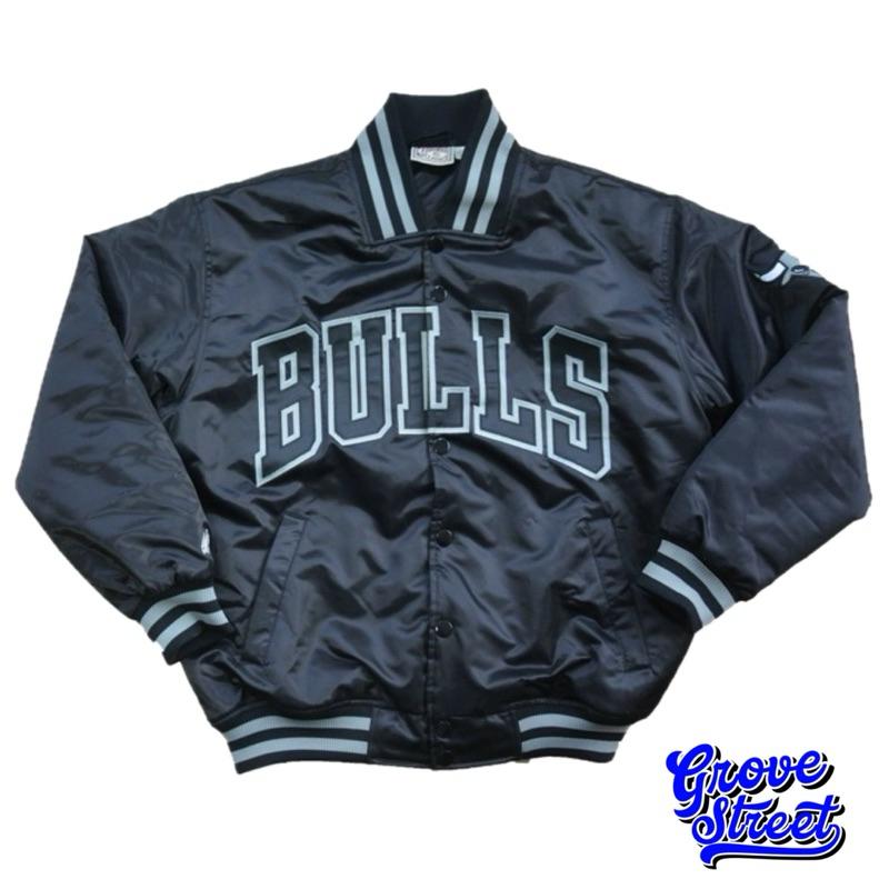 〔GroveStreet〕現貨 Majestic Chicago BULLS 美牌選貨 公牛隊 棒球外套 厚款
