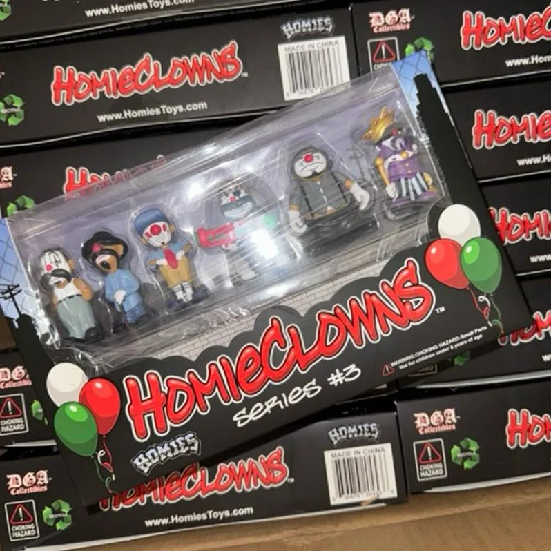 〔GroveStreet〕 限量 HOMIES 盒裝 CLOWNS Series 小丑系列 西岸公仔 玩具 收藏