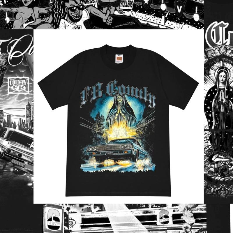 〔GroveStreet〕 現貨 FB County 印花設計 短袖上衣 官方授權經銷 Stain Heavy Hard
