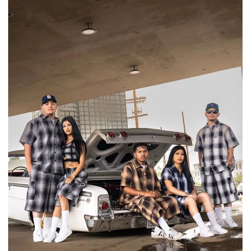 〔GroveStreet〕 FB County 格紋短褲 CARGO CHECKER SHORTS 官方授權經銷