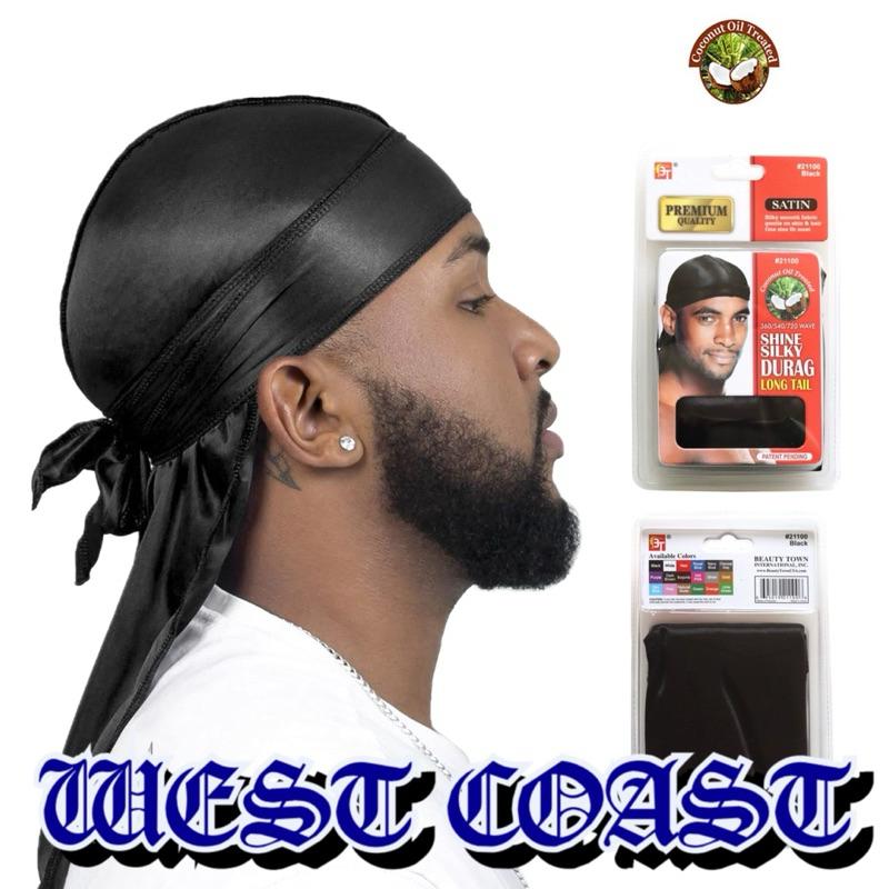 〔GroveStreet〕現貨 DURAG 黑人頭巾 Beauty Town Coconut Oil Treated