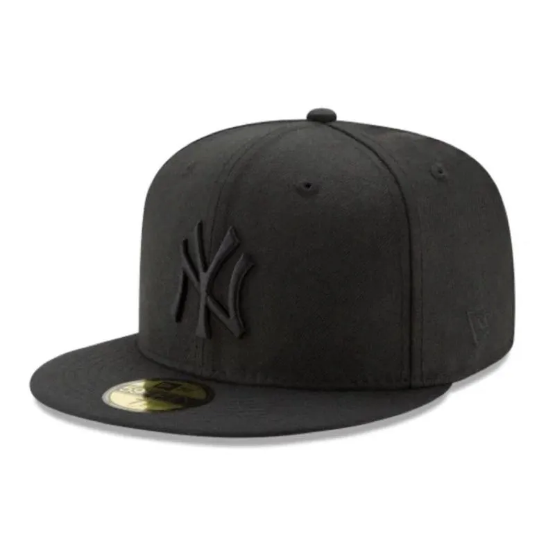 全封帽 New Era MLB NY All Black 紐約洋基隊 全黑 59Fifty 棒球帽 官方正品