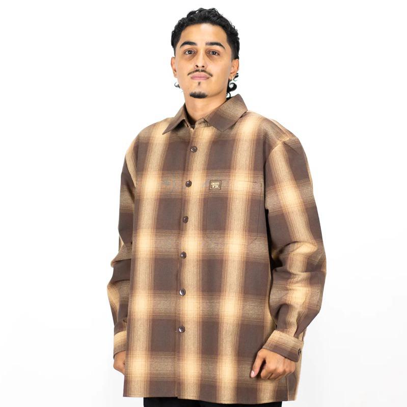 〔GroveStreet〕 FB County 長袖格紋襯衫 Checker Shirt 官方授權經銷 Chicano