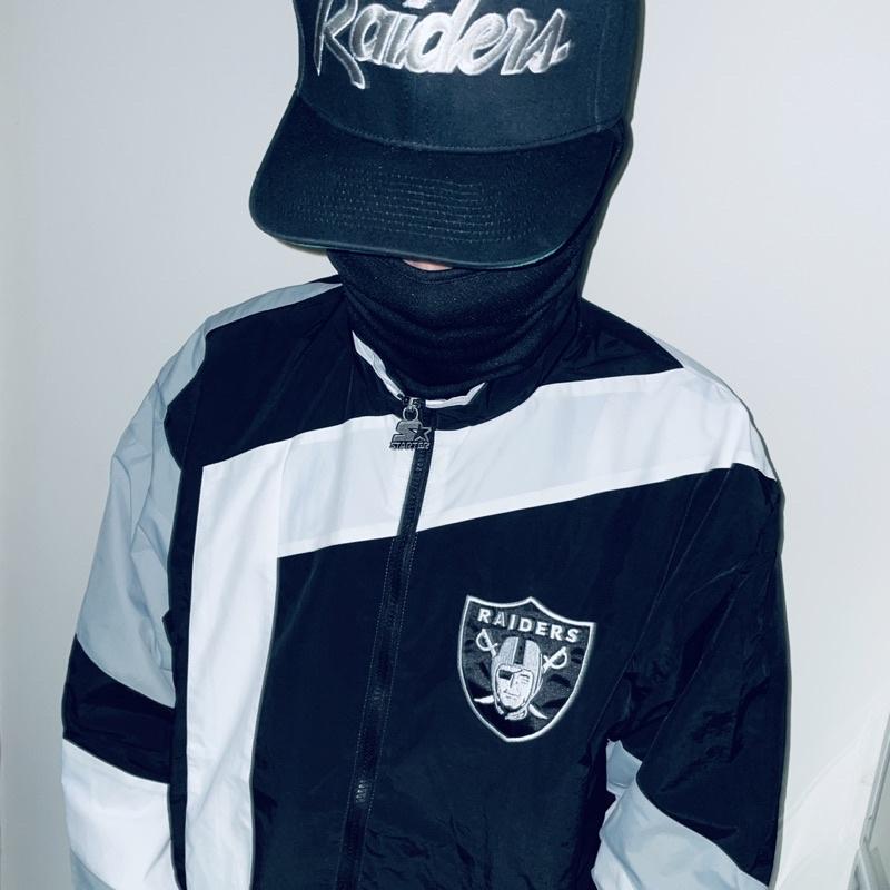〔GroveStreet〕現貨 STARTER RAIDERS JACKET 突襲隊 運動夾克 90s 絕版孤品 刺繡
