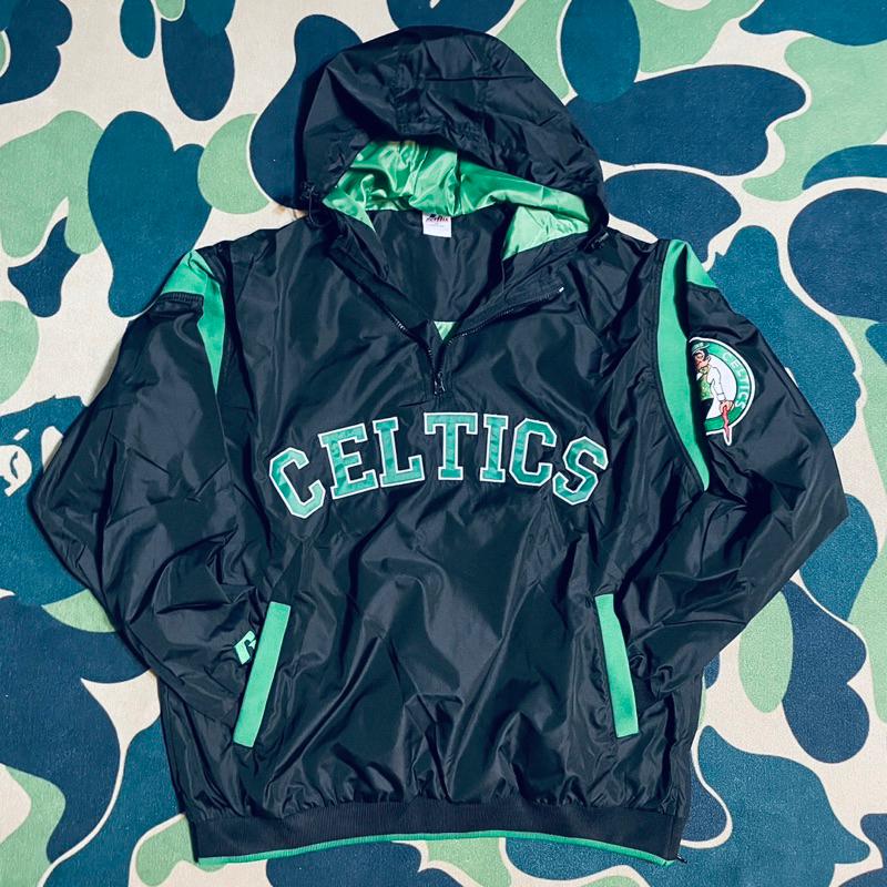 〔GroveStreet〕現貨 NBA CELTICS Jacket 西岸風格🇺🇸🇺🇸 波士頓賽爾提克 套頭風衣 衝鋒衣