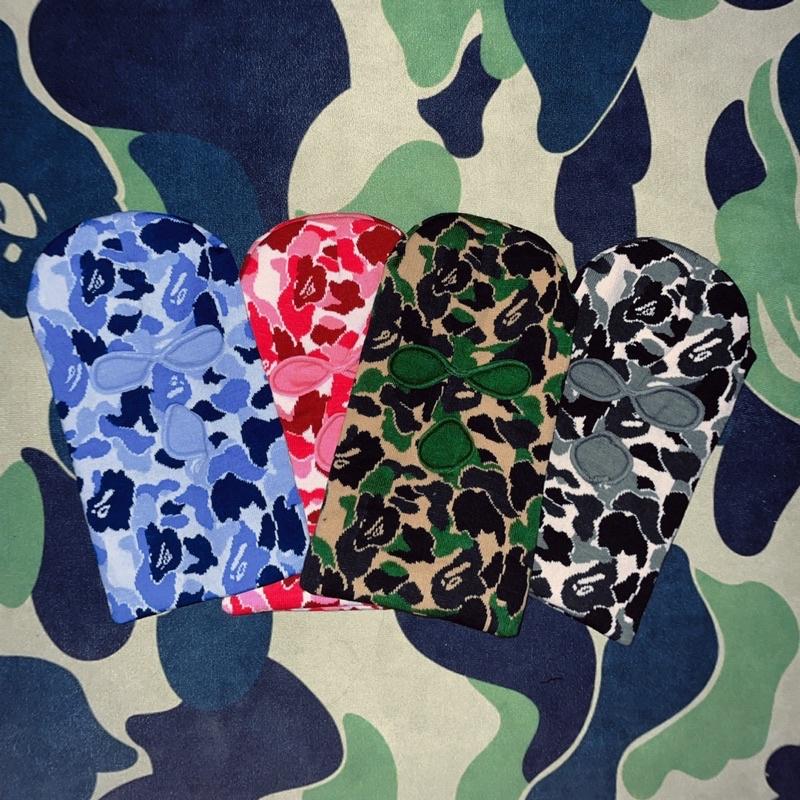 〔GroveStreet〕現貨實拍 Camo Ski Mask🖕🏿迷彩 歹徒頭套 滑雪面罩