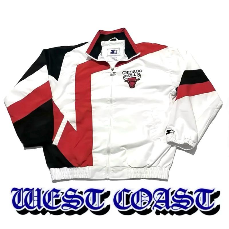 〔GroveStreet〕現貨 STARTER Chicago Bulls Jacket 🇺🇸🇺🇸芝加哥公牛隊 風衣外套