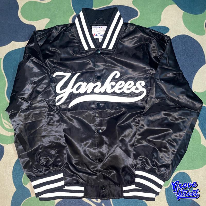 〔GroveStreet〕 Majestic YANKEES Baseball Jacket 🇺🇸🇺🇸 洋基隊 棒球外套