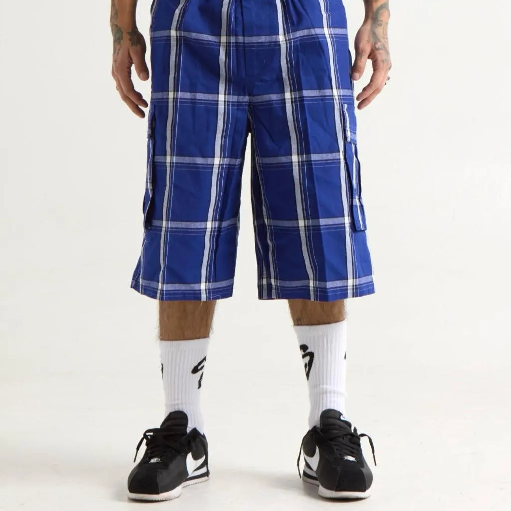 〔GroveStreet〕現貨 SHAKA Wear Plaid Shorts 正宗西岸 官方授權 格紋工裝短褲 六分褲