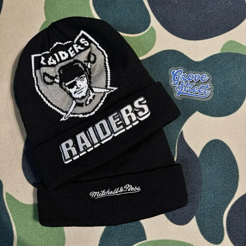 〔GroveStreet〕 現貨 Raiders Legacy Knit Beanie 拉斯維加斯突襲者 毛帽