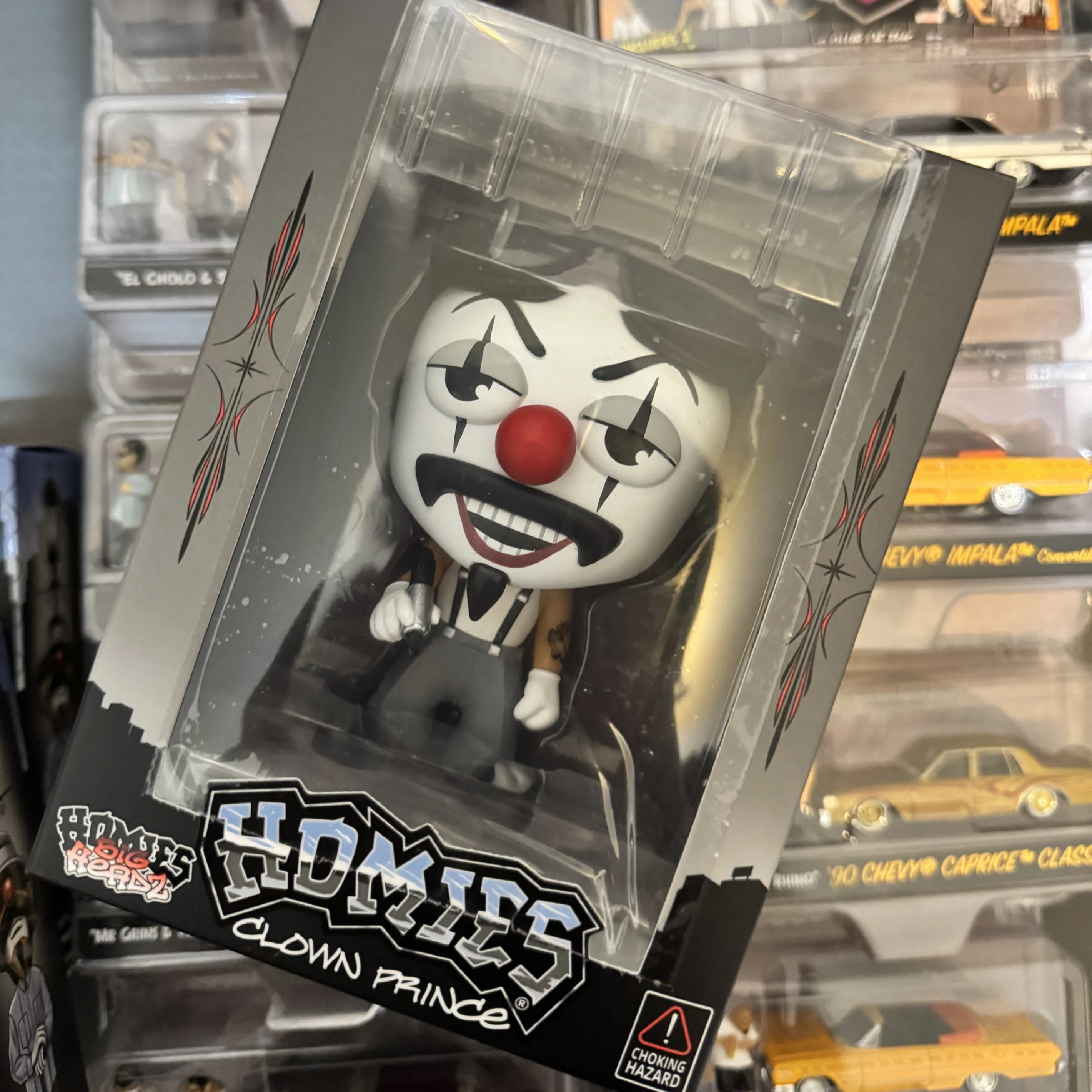 〔GroveStreet〕HOMIES™ - Clown Prince BIG HEADZ Figure - Series #4