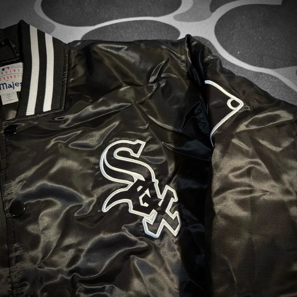 〔GroveStreet〕Majestic Chicago SOX 芝加哥白襪隊 棒球外套