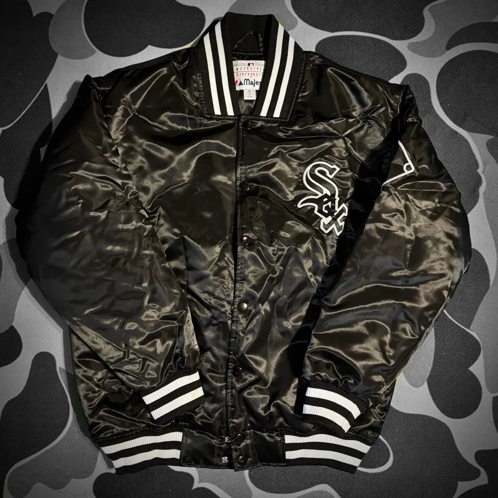 〔GroveStreet〕Majestic Chicago SOX 芝加哥白襪隊 棒球外套