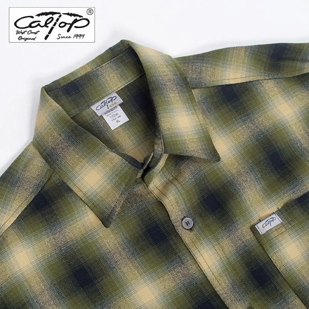 〔GroveStreet〕 現貨 CALTOP 2000L/S 長袖襯衫 Chicano 西岸風格 美式街頭 格紋襯衫