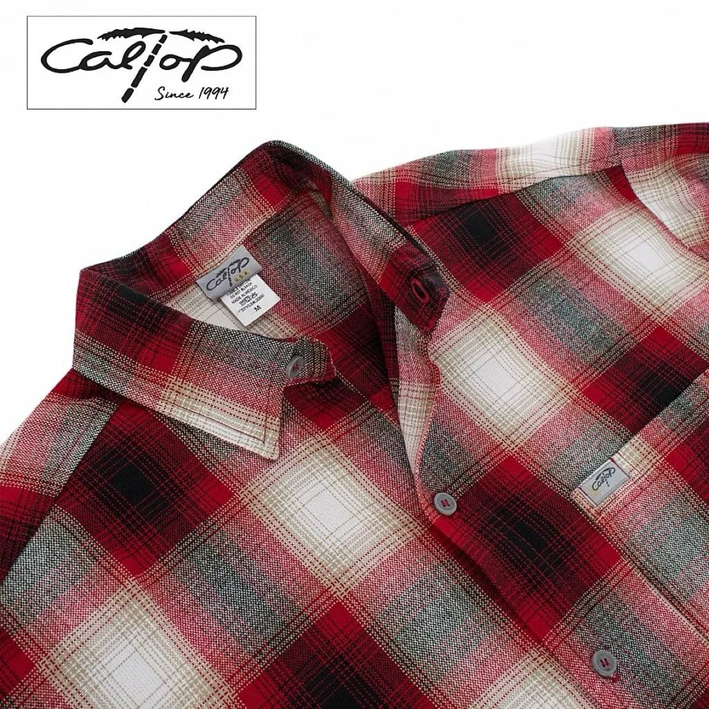 〔GroveStreet〕 現貨 CALTOP 2000S/S 短袖襯衫 Chicano 西岸風格 美式街頭 格紋襯衫