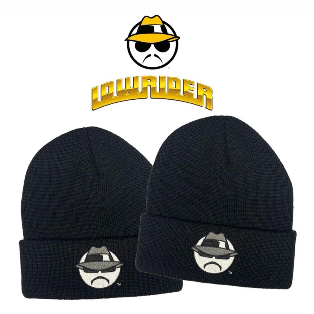 〔GroveStreet〕 現貨 Lowrider Suede Patch Beanie 黑色毛帽 官方授權經銷