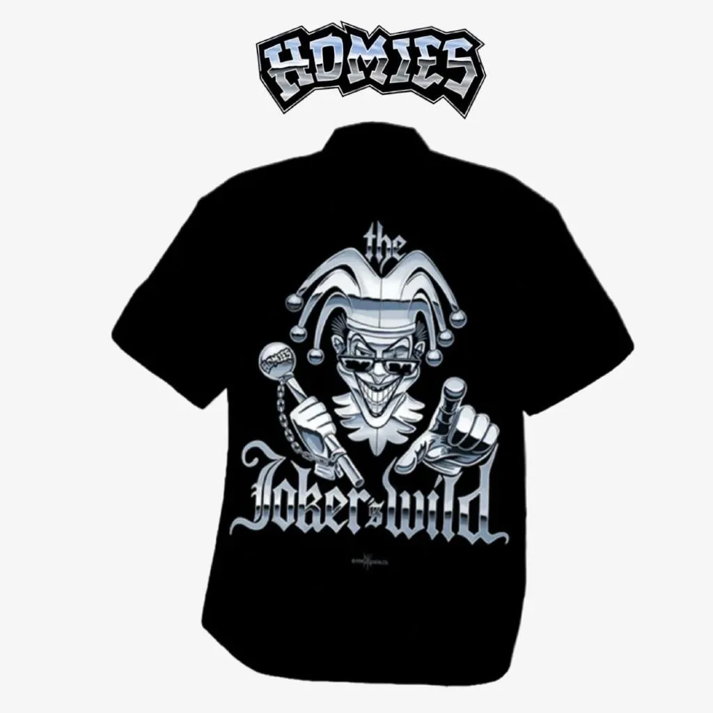 〔GroveStreet〕 現貨 DGA Homies JOKERS WILD 短袖襯衫 工裝襯衫 美式街頭