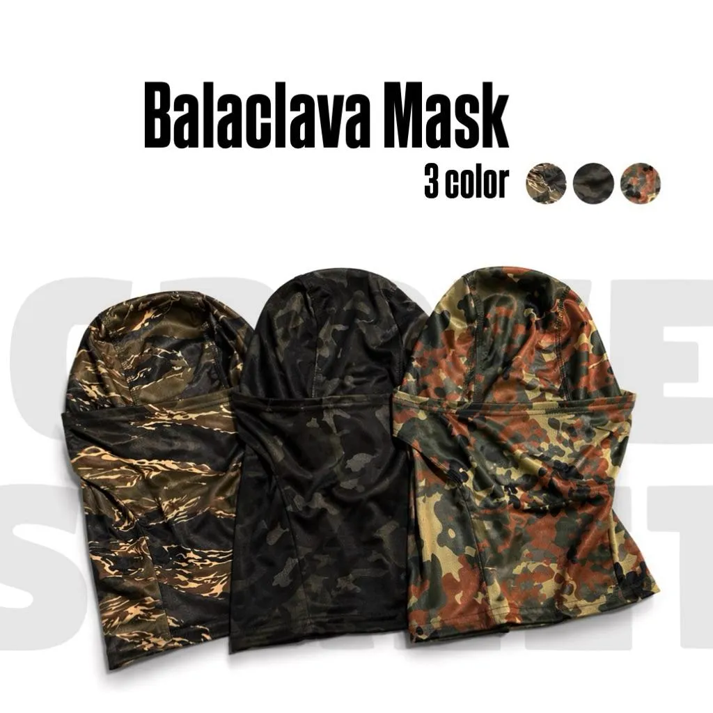〔GroveStreet〕現貨 實拍 多款 進口 Balaclava Mask 迷彩 透氣 防曬 面罩