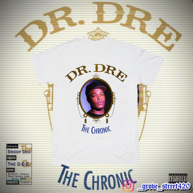 〔GroveStreet〕  Dr.Dre The Chronic Vintage Tee 西岸風格90s 饒舌歌手