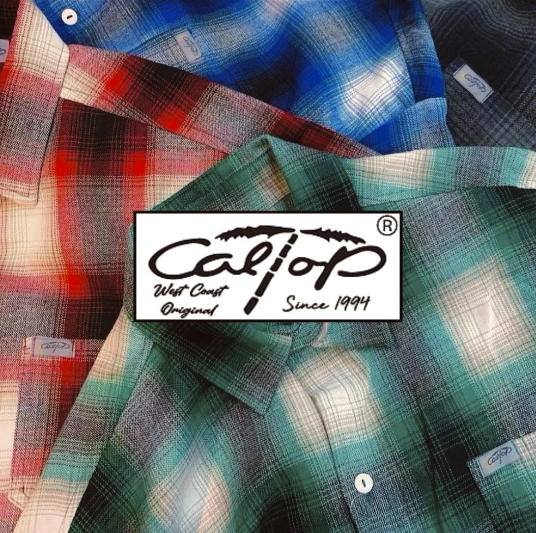 〔GroveStreet〕 現貨 CALTOP 2000S/S 短袖襯衫 Chicano 西岸風格 美式街頭 格紋襯衫