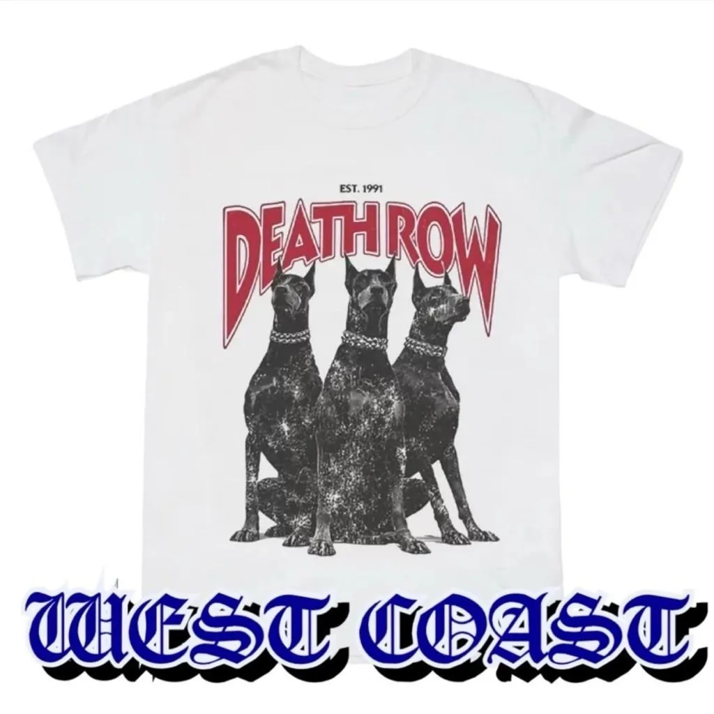〔GroveStreet〕 DEATHROW 西岸饒舌歌手 Compton Vintage Tee 復古印花 美式