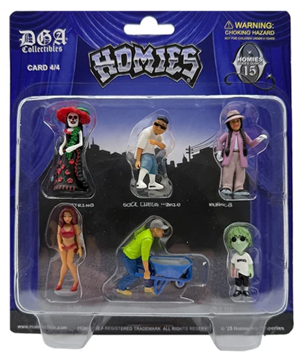 〔GroveStreet〕限量HOMIES Series 15 - Blister Card Set of 4 (24 Figures Total)