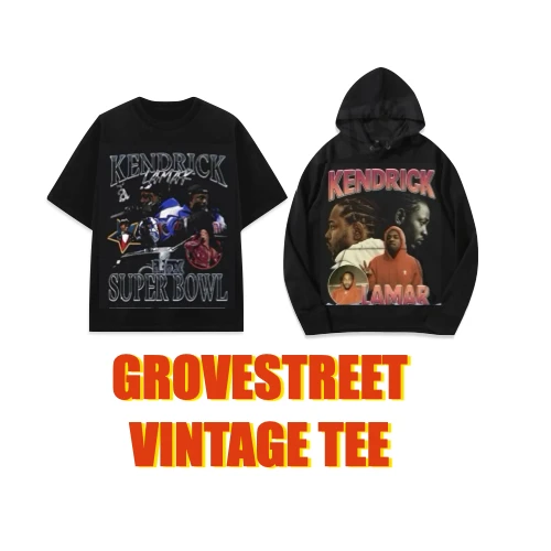 〔GroveStreet〕 Kendrick Lamar Damn Compton vintage 饒舌歌手 嘻哈歌手