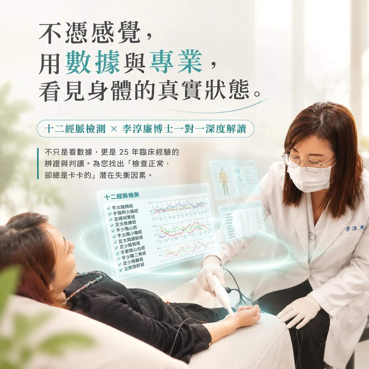 智能中醫十二經脈檢測