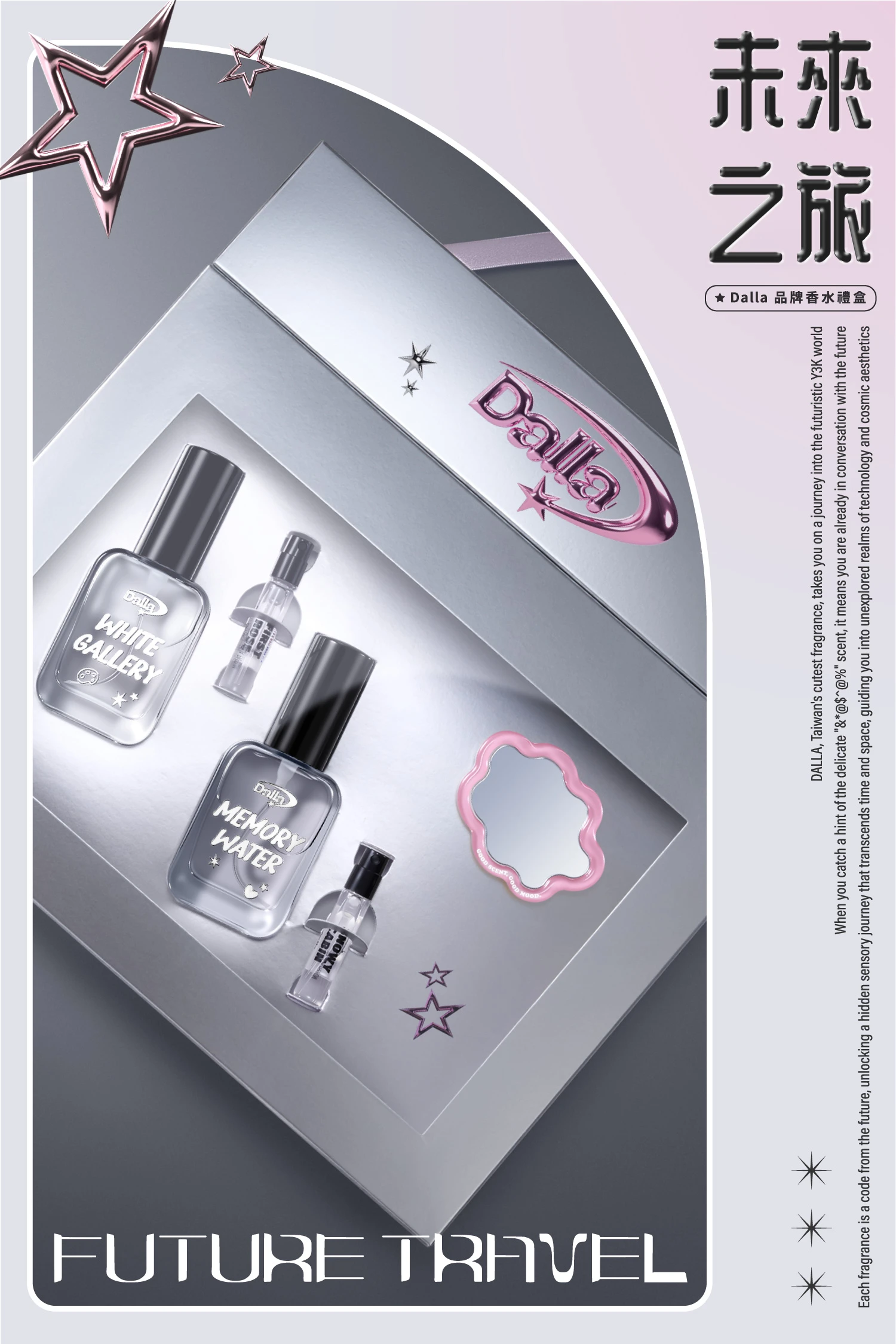 Y3K 未來之旅Future Travel Dalla 品牌香水禮盒