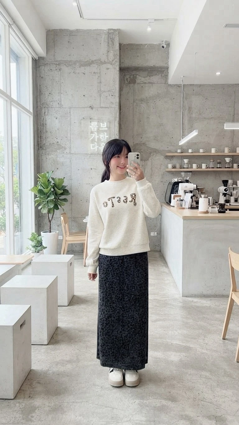 豹紋字母T 1224DK