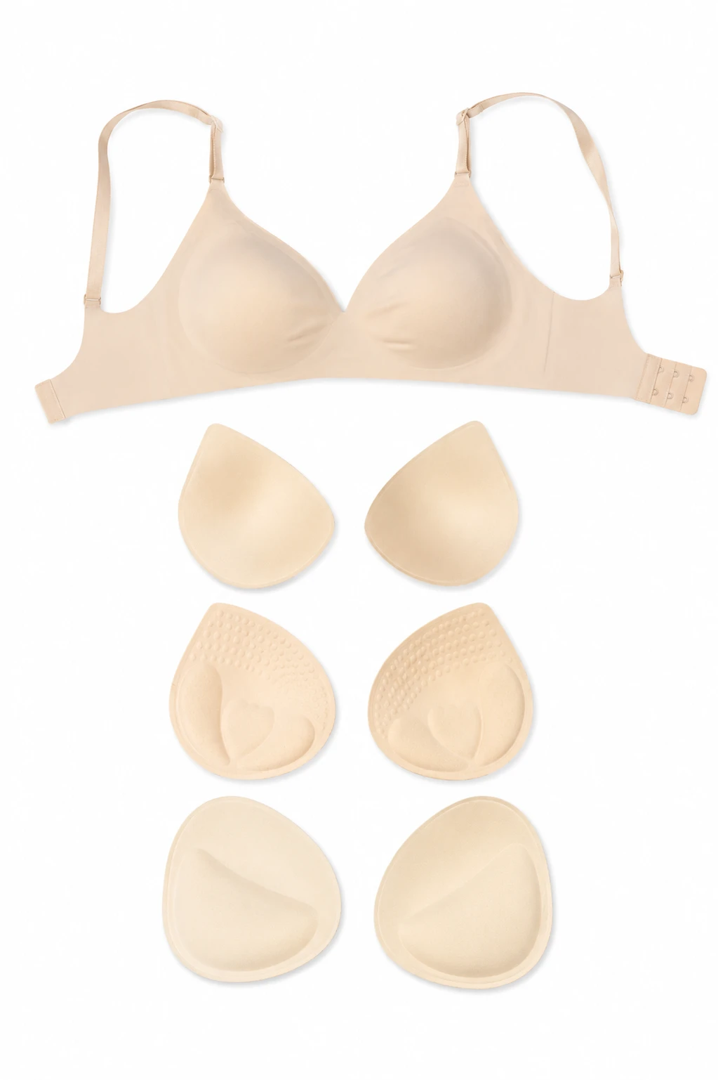 Noé | Bare Hold Bra | 輕裸支撐柔感外擴內衣_膚