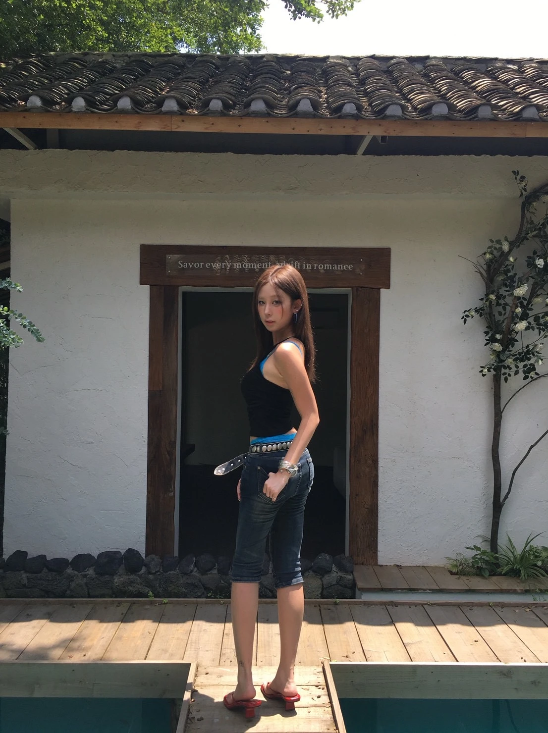 現貨(珍妮團購)蕾絲翅膀美背BRA TOP_黑
