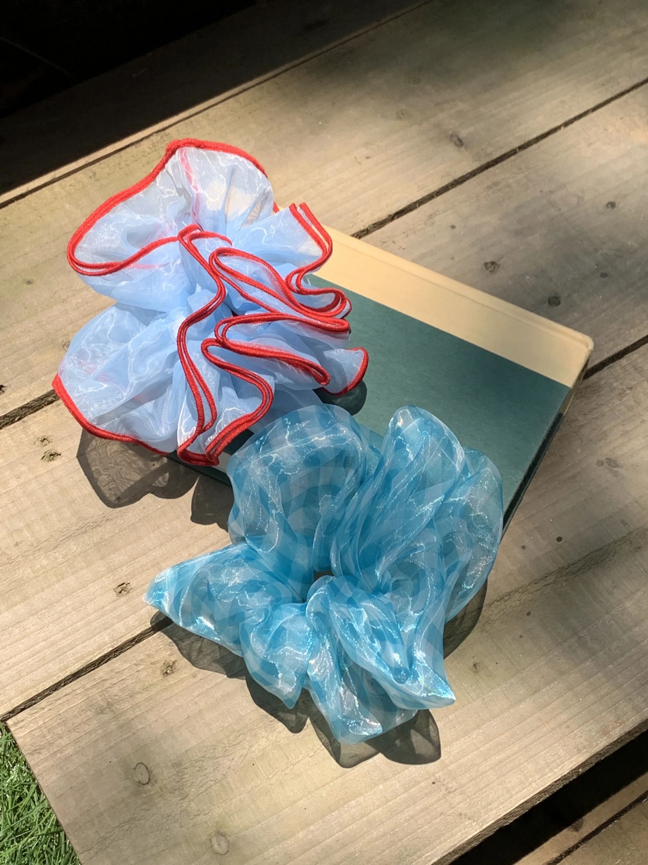 現貨(珍妮團購)造型網紗髮圈