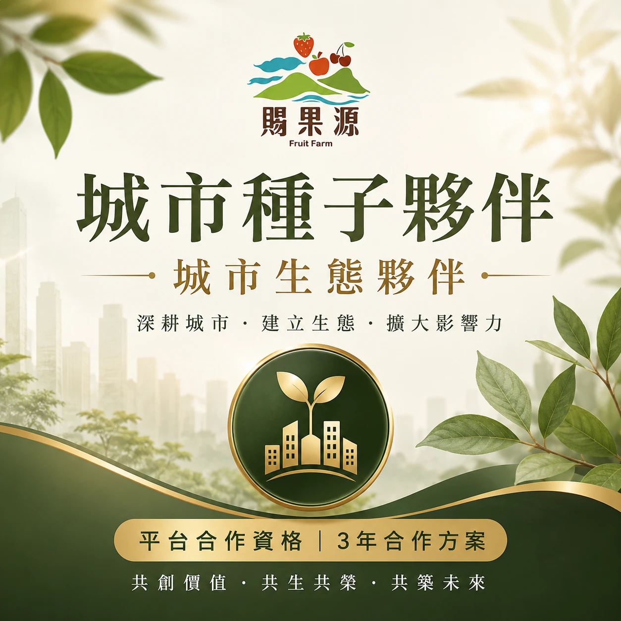 城市種子夥伴｜城市生態夥伴