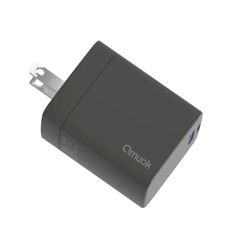 【amuok】33W GaN迷你急速充電器PD+QC