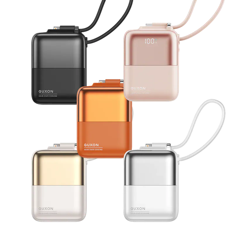 【GUXON】極方塊固態雙線行動電源 10000mAh