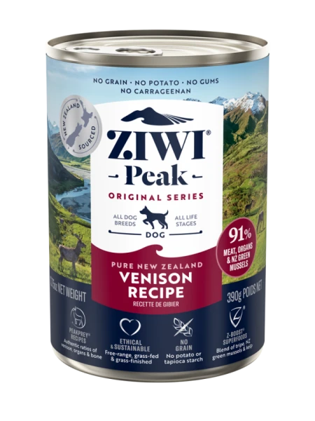 ZIWI巔峰 鹿肉 經典狗主食罐