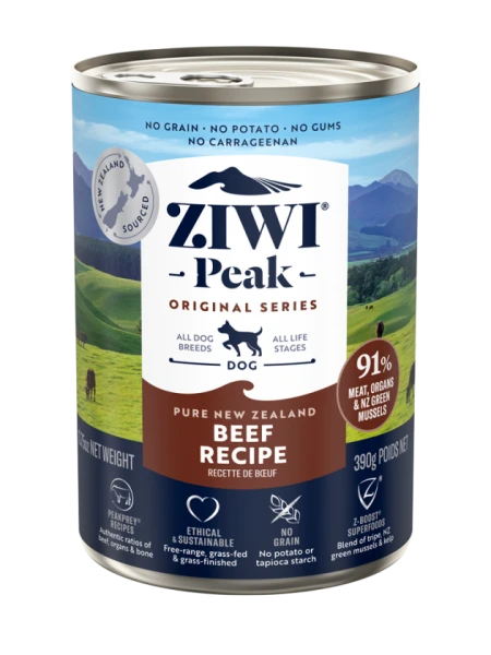 ZIWI巔峰 牛肉 經典狗主食罐