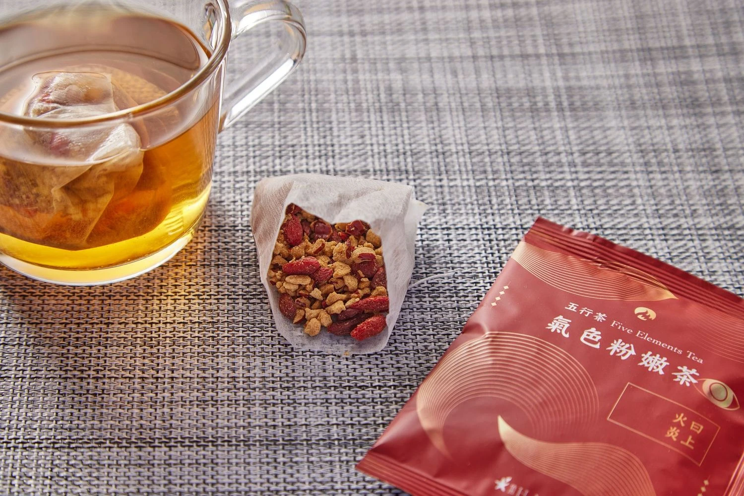 五行養生茶-氣色粉嫩提盒(15入)