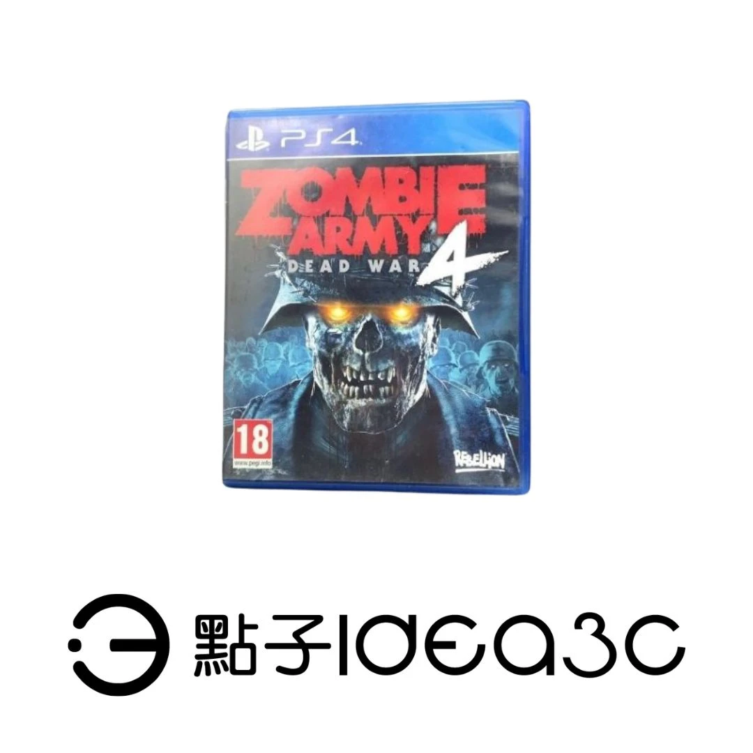 PS4遊戲片｜殭屍部隊：死亡戰爭4 Zombie Army 4: Dead War｜殭屍射擊遊戲
