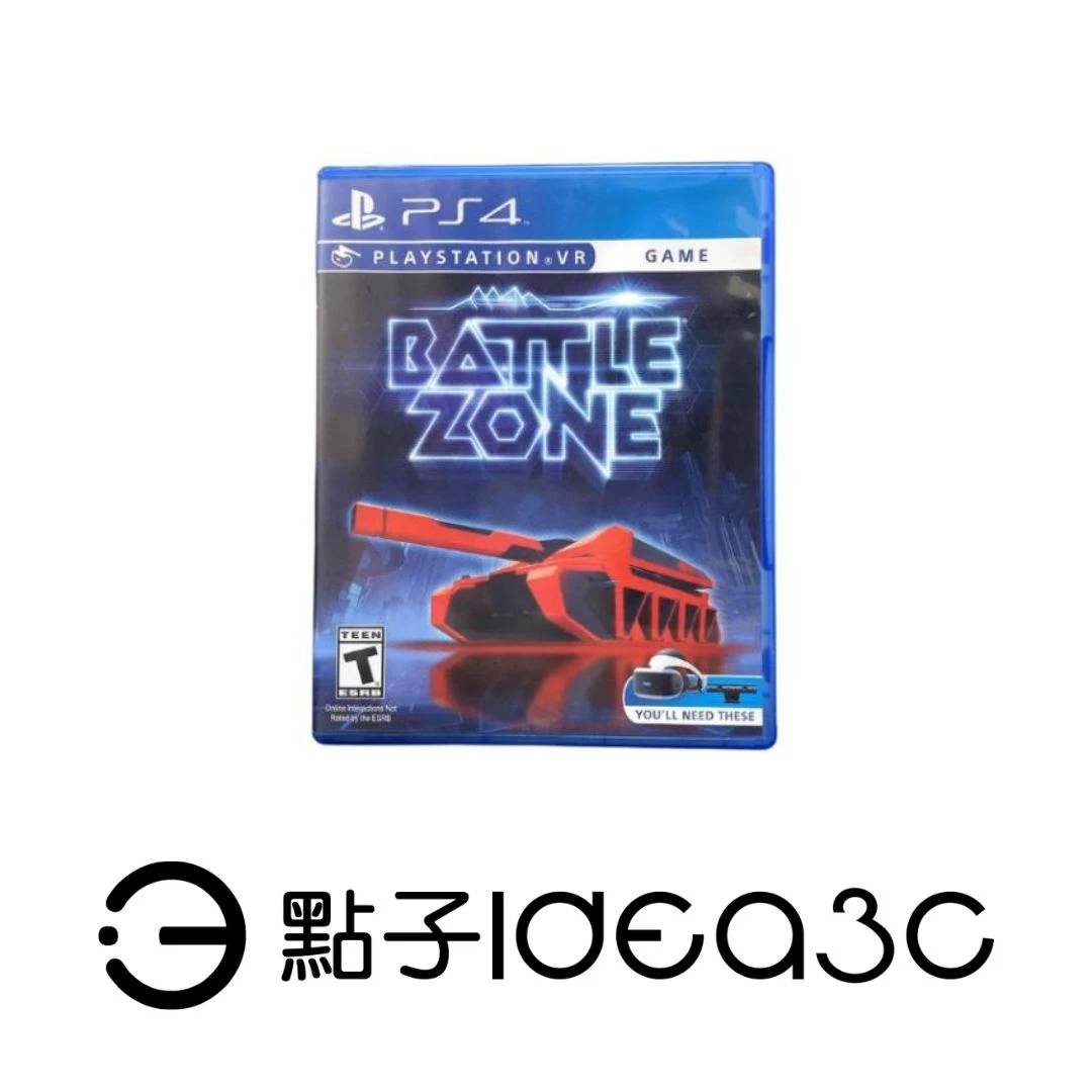 PS4遊戲片｜PS VR 戰爭地帶 戰區 坦克大戰 Battlezone｜科幻載具射擊遊戲