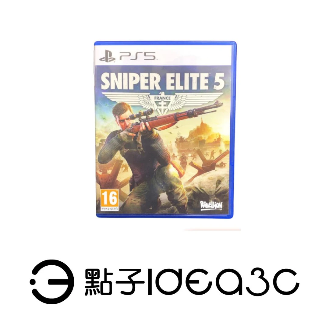 PS5 遊戲片｜狙擊精英5 Sniper Elite 5｜狙擊模擬遊戲