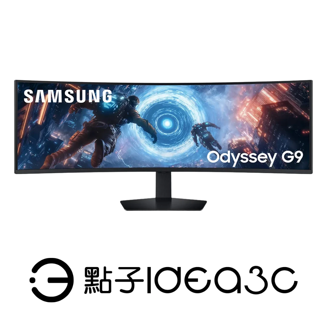 Samsung Odyssey G9 S49FG916EC 49吋曲面電競螢幕【新品】1000R曲面Dual QHD高解析度