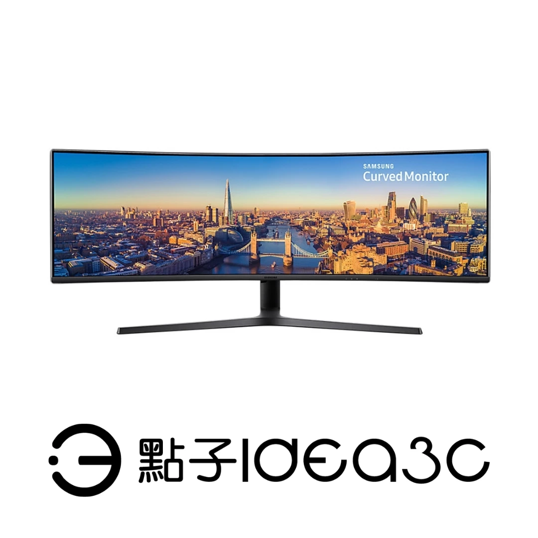 Samsung C49J890DKE 49吋曲面螢幕 1800R曲面設計 144Hz高更新率 護眼技術