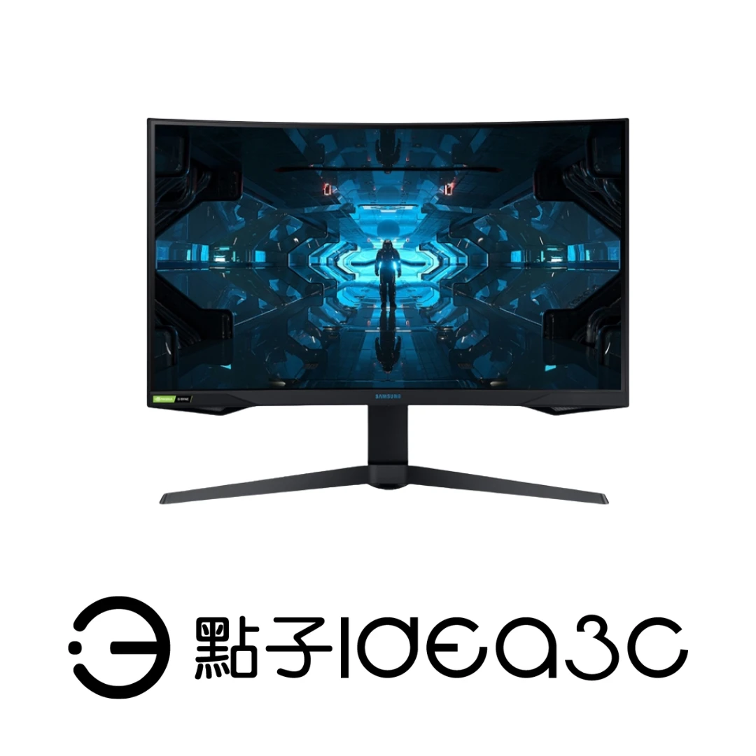 出清搶購！SAMSUNG C27G75TQSC 27吋曲面電競螢幕 240Hz 高刷新率