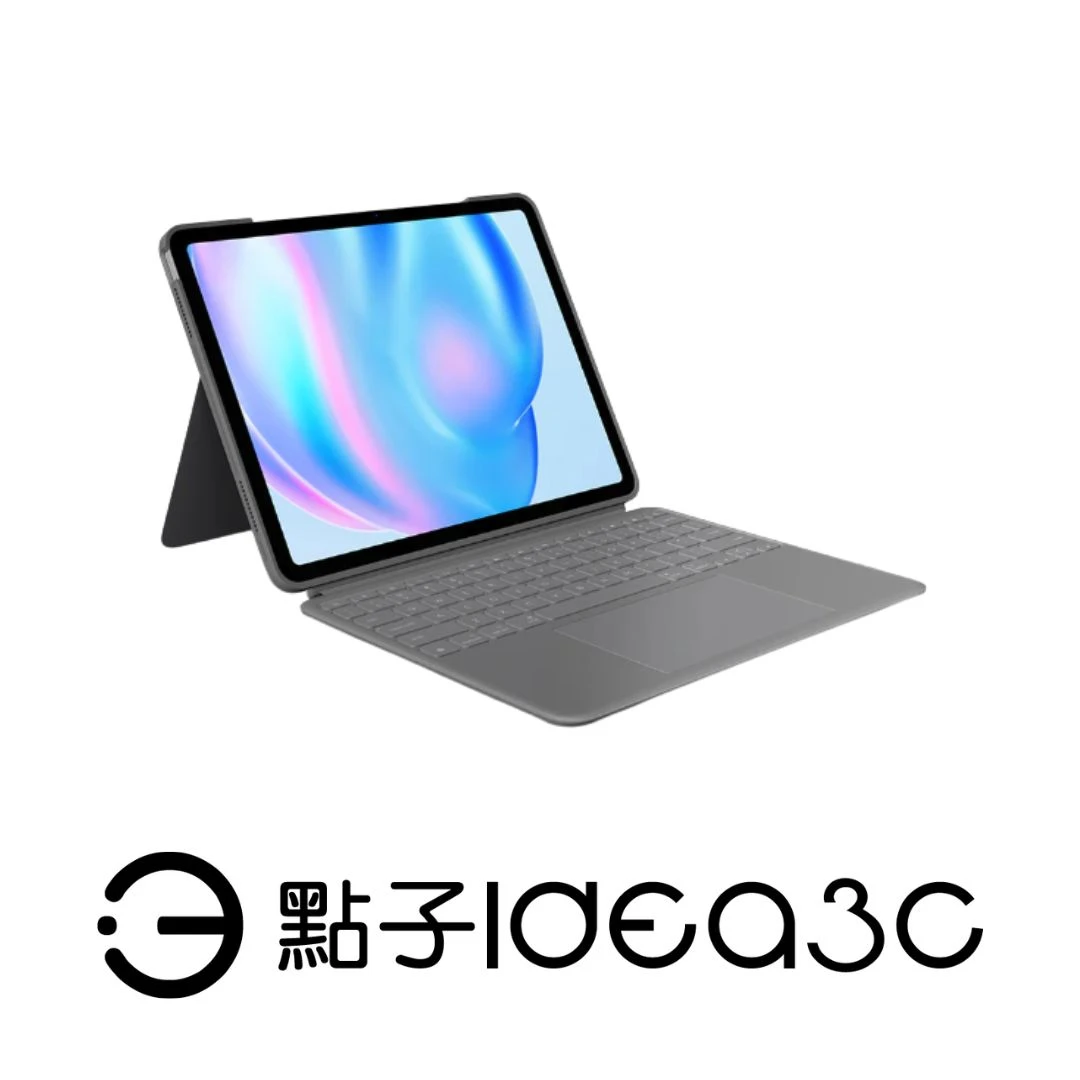 Logitech Combo Touch 鍵盤保護套 YU0087 適用於 iPad Air (M2) 13吋